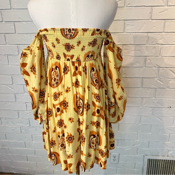 Urban Outfitters Linen Blend Mini Dress Small - Picture 10 of 15